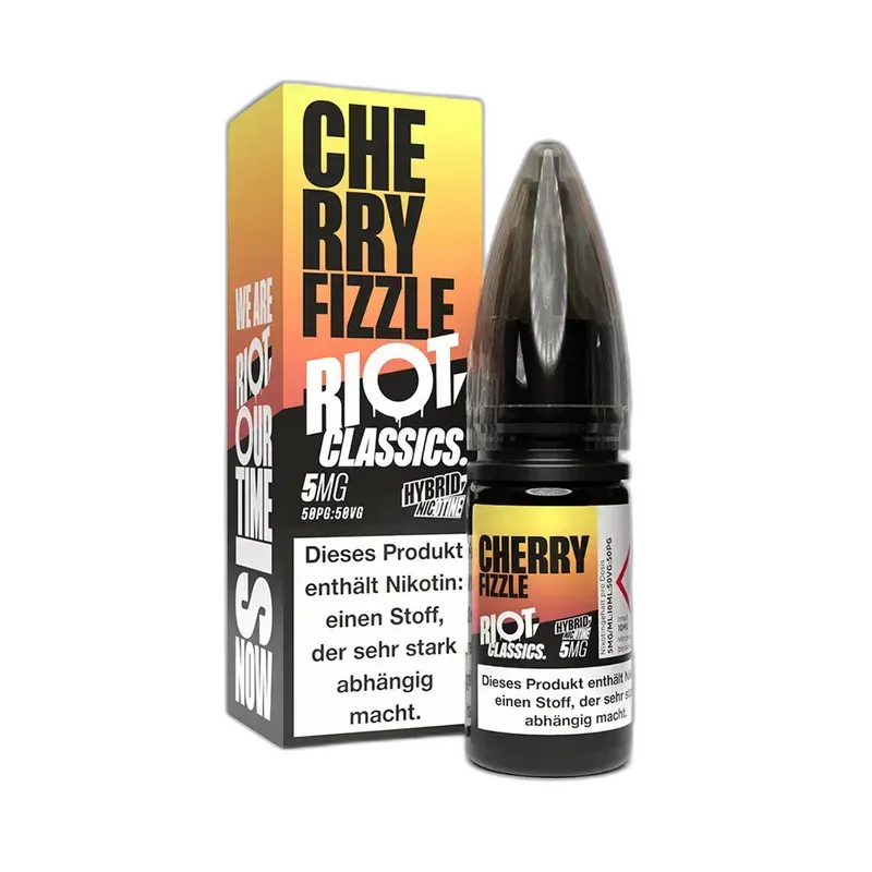 Riot Squad Hybrid Nikotinsalz - Classic Cherry Fizzle - 5mg 10ml Riot Squad Hybrid Nikotinsalz - Classic Cherry Fizzle - 5mg 10ml