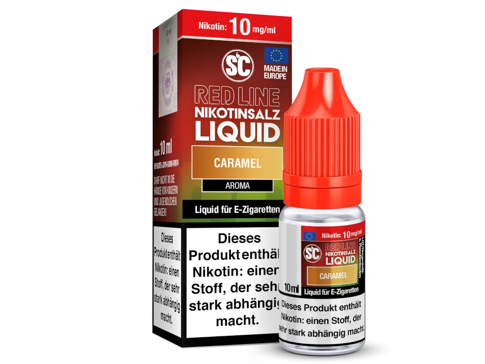 SC Red Line - Caramel 10ml Nikotinsalz Liquid