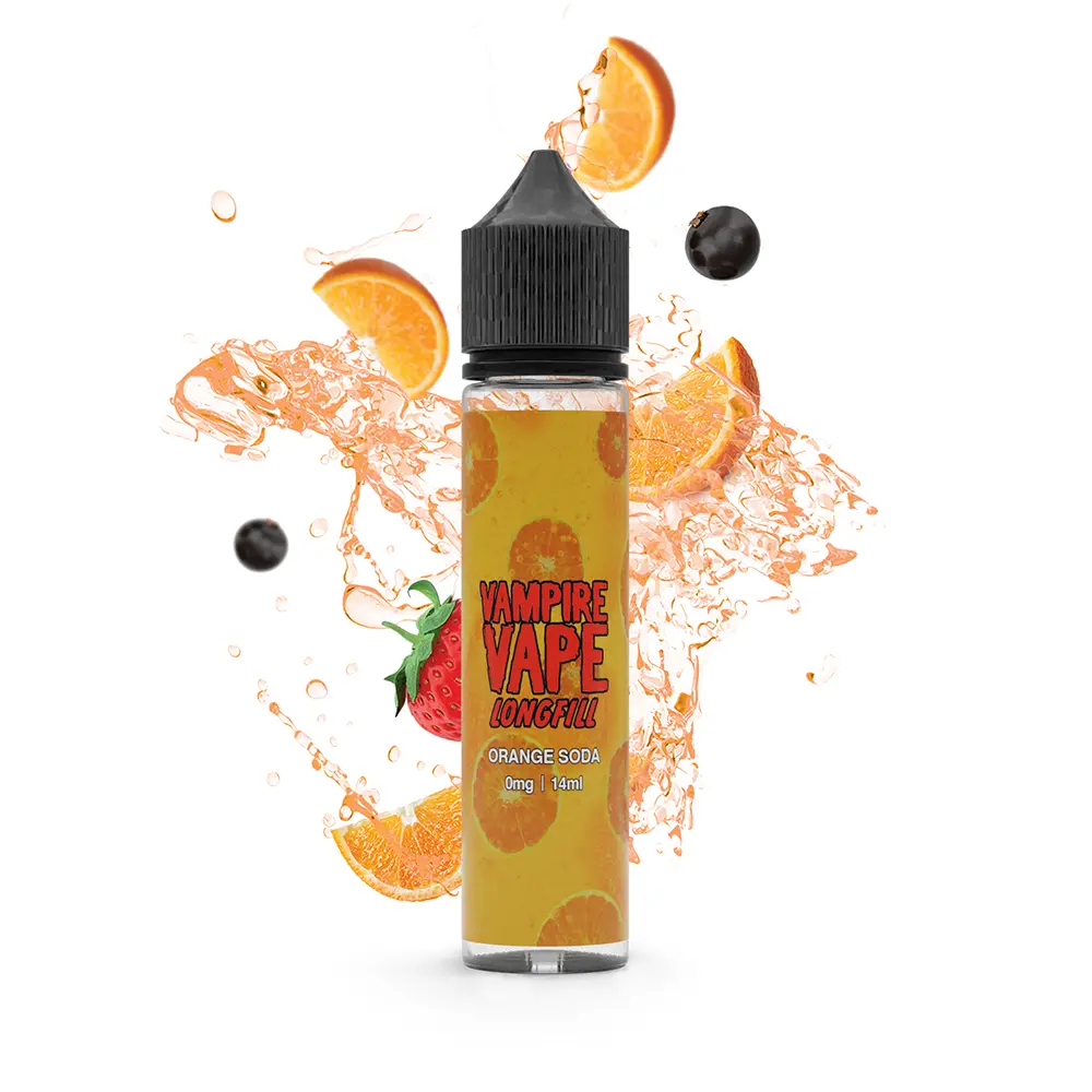 Vampire Vape Aroma Longfill - Orange Soda - 14ml in 60ml Flasche Vampire Vape Aroma Longfill - Orange Soda - 14ml in 60ml Flasche