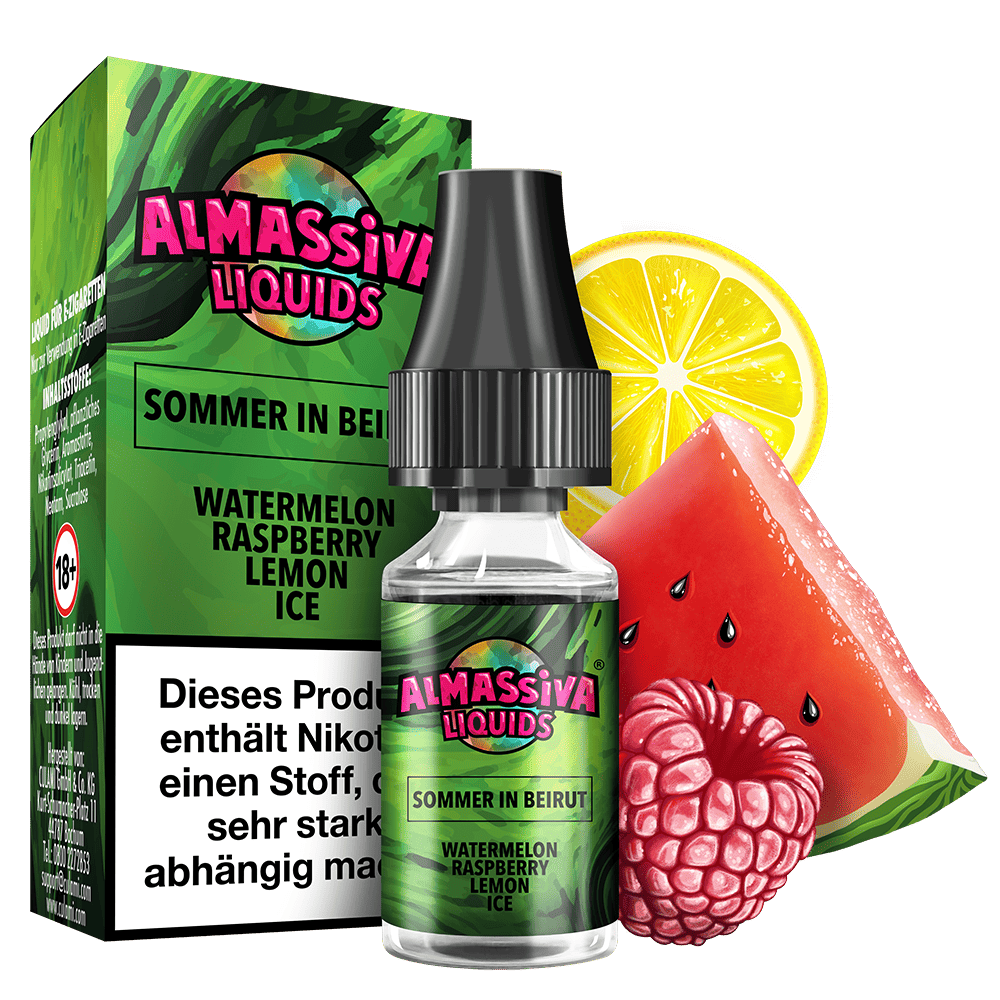 Almassiva Nikotinsalz - Sommer in Beirut - 10ml Liquid 17mg  C Almassiva Nikotinsalz - Sommer in Beirut - 10ml Liquid 17mg  C