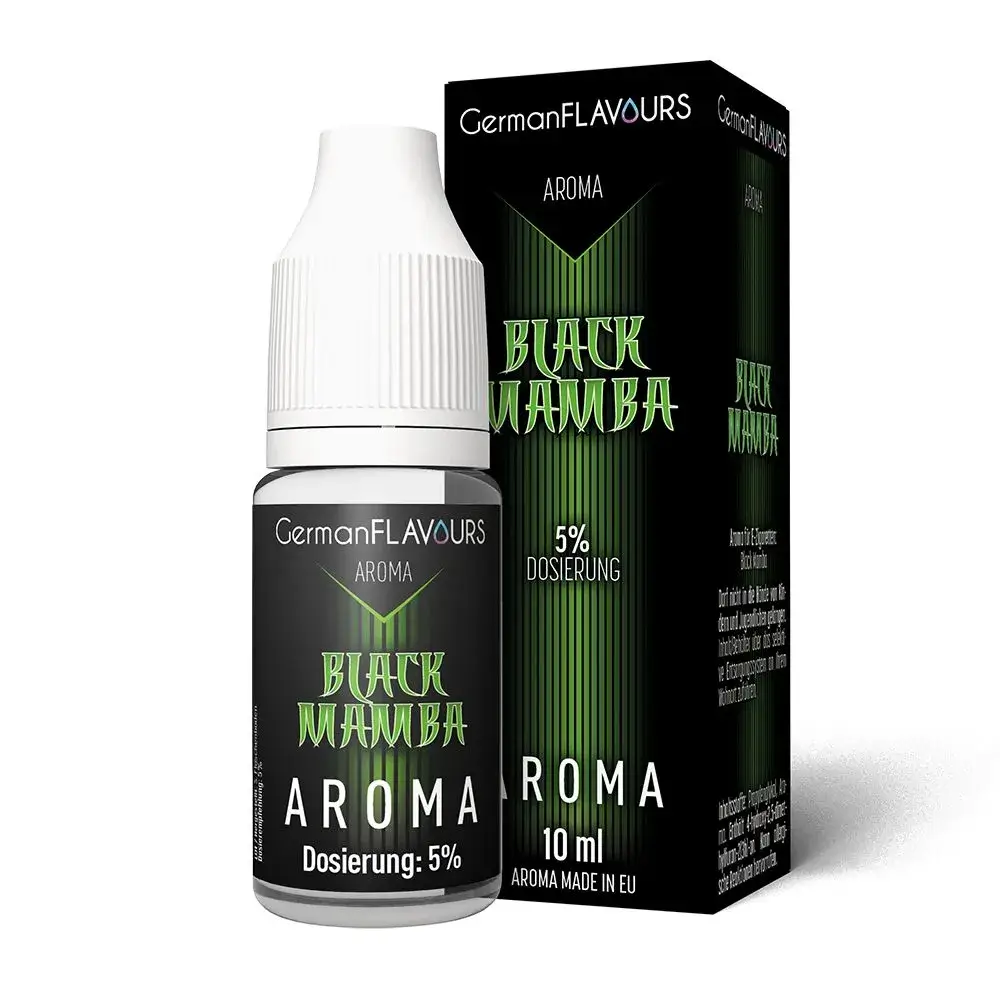 German Flavours - Black Mamba Aroma zum selbst Mischen! German Flavours - Black Mamba Aroma - 10ml