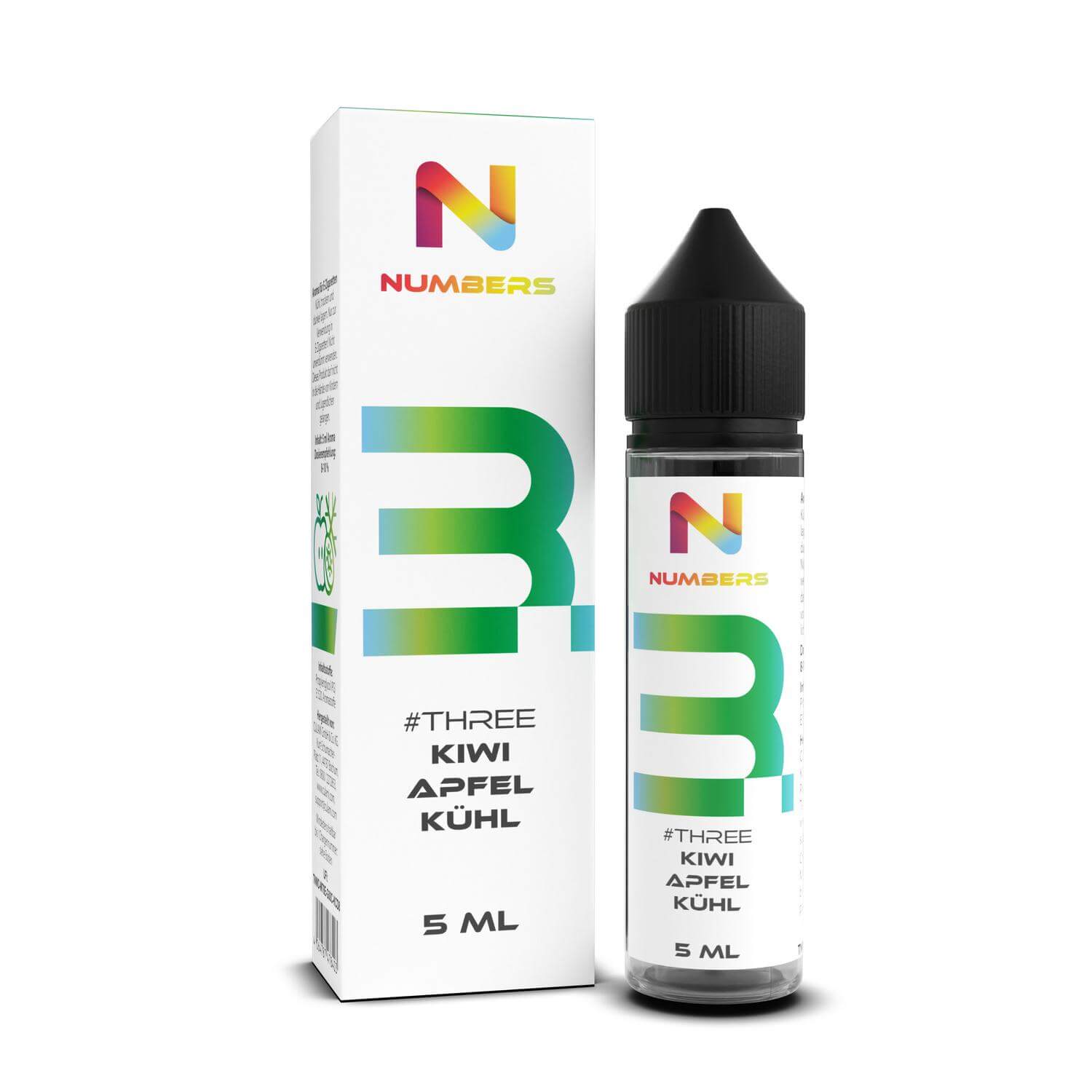 Numbers - Three 5ml Aroma Longfill Numbers - Three 5ml Aroma Longfill