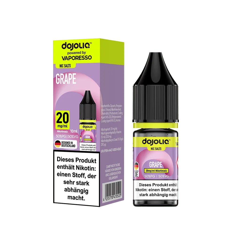 Dojoliq - Grape 10ml Nikotinsalz Liquid