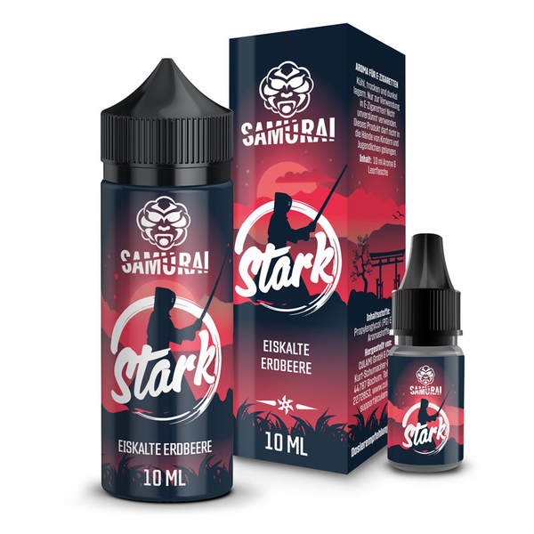 Samurai Stark 10ml Aroma in 120ml Chubby  Samurai Stark 10ml Aroma in 120ml Chubby