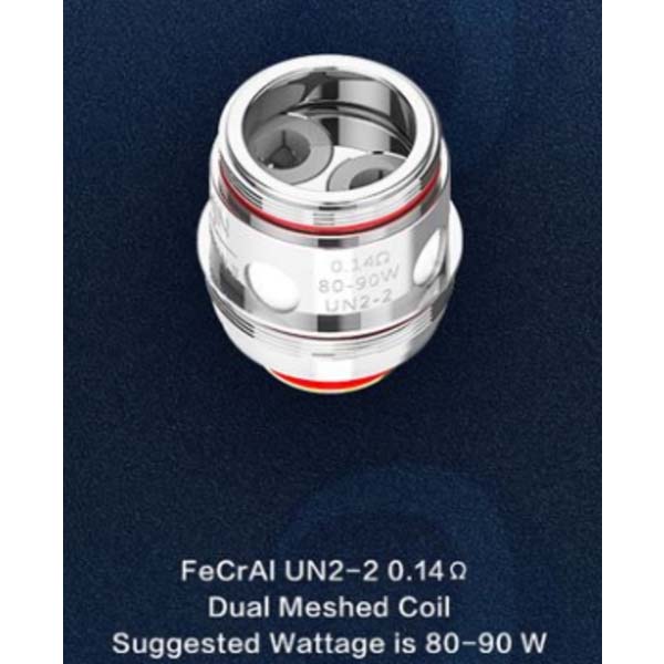 Uwell Valyrian 2 II (Pro) 0,14 ohm Zweifach Sieb Verdampferkopf Uwell Valyrian 2 II (Pro) 0,14 ohm Zweifach Sieb Verdampferkopf