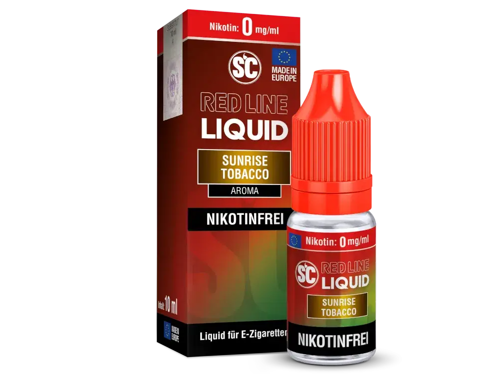 SC Red Line - Sunrise Tobacco 10ml Nikotinsalz Liquid