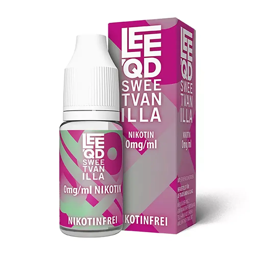 LEEQD Crazy Sweet Vanilla 10ml 0mg Liquid  LEEQD Crazy Sweet Vanilla 10ml 0mg Liquid