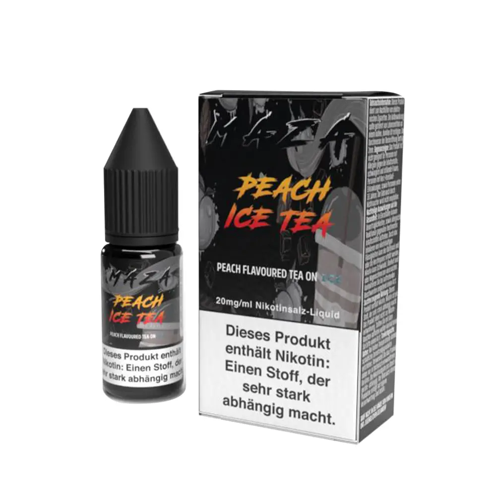 MaZa Peach Ice Tea 10ml Nikotinsalzliquid 20mg MaZa Peach Ice Tea 10ml Nikotinsalzliquid 20mg