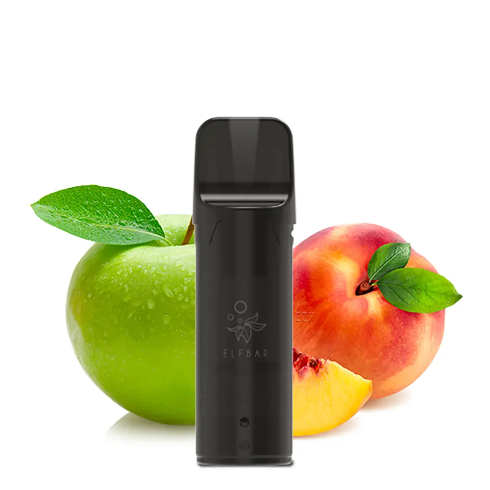 Elfbar Elfa Einweg Pod - Apple Peach - 20mg Nikotinsalz 2ml Elfbar Elfa Einweg Pod - Apple Peach - 20mg Nikotinsalz 2ml