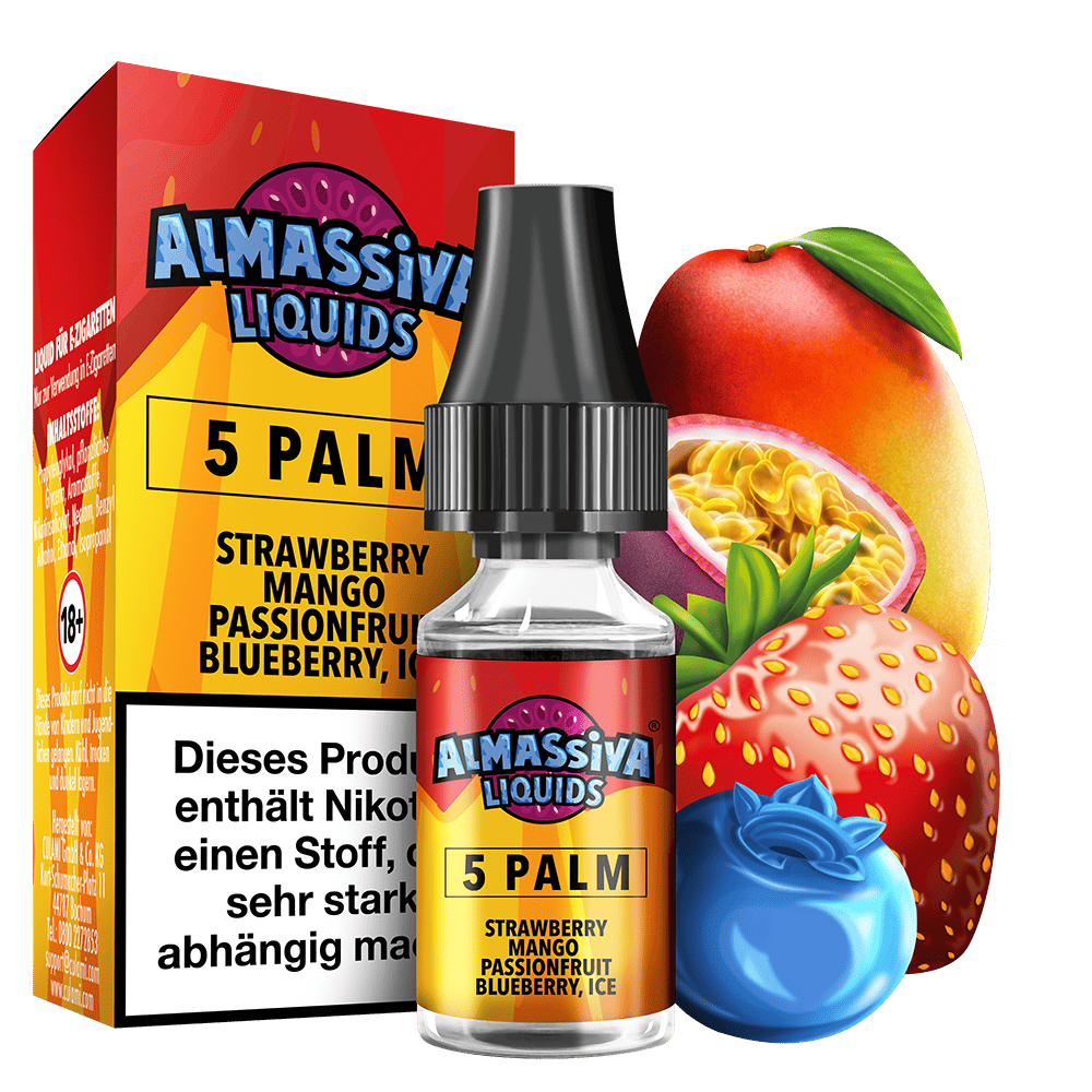 Almassiva Nikotinsalz - 5 Palm - 10ml Liquid 10mg  C Almassiva Nikotinsalz - 5 Palm - 10ml Liquid 10mg  C