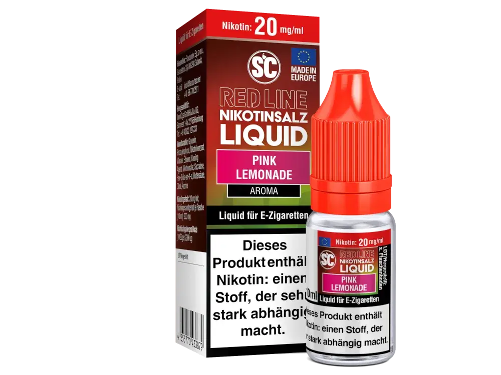 SC Red Line - Pink Lemonade 10ml Nikotinsalz Liquid