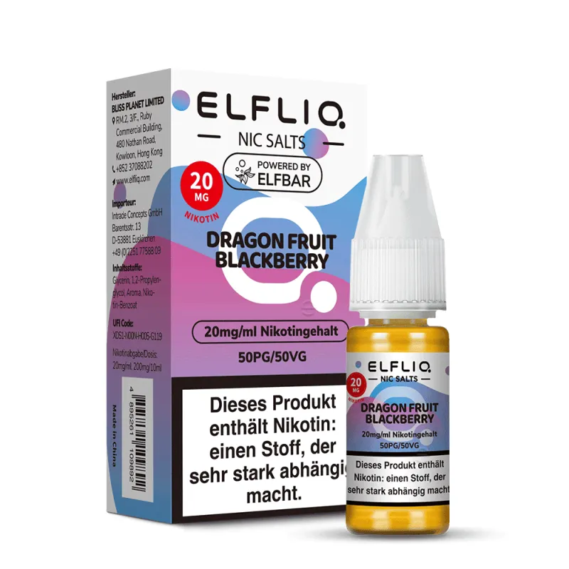 Dragon Fruit Blackberry 10ml Nikotinsalz Liquid