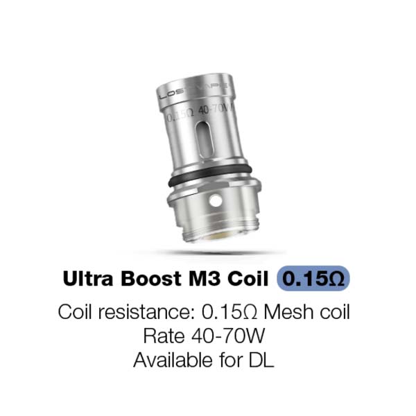 Lost Vape UB M3 Coil 0,15 Ohm (URSA Kit Grus Kit)