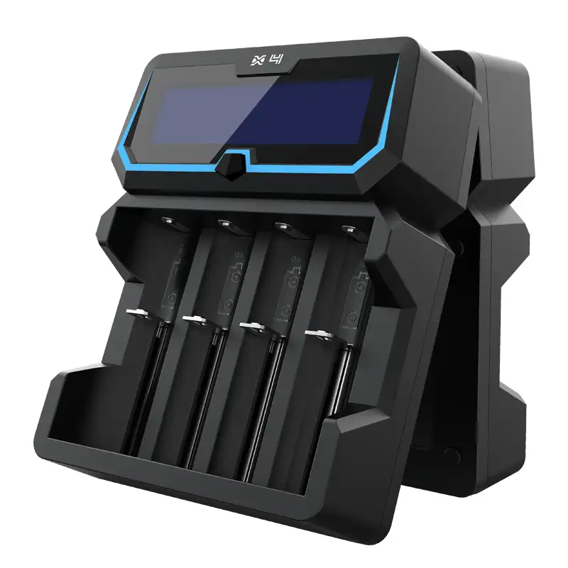 Xtar X4 - 4 Schacht Ladegerät - das Optimale Ladegerät für deine Akkus! Xtar X4 - 4 Schacht Ladegerät