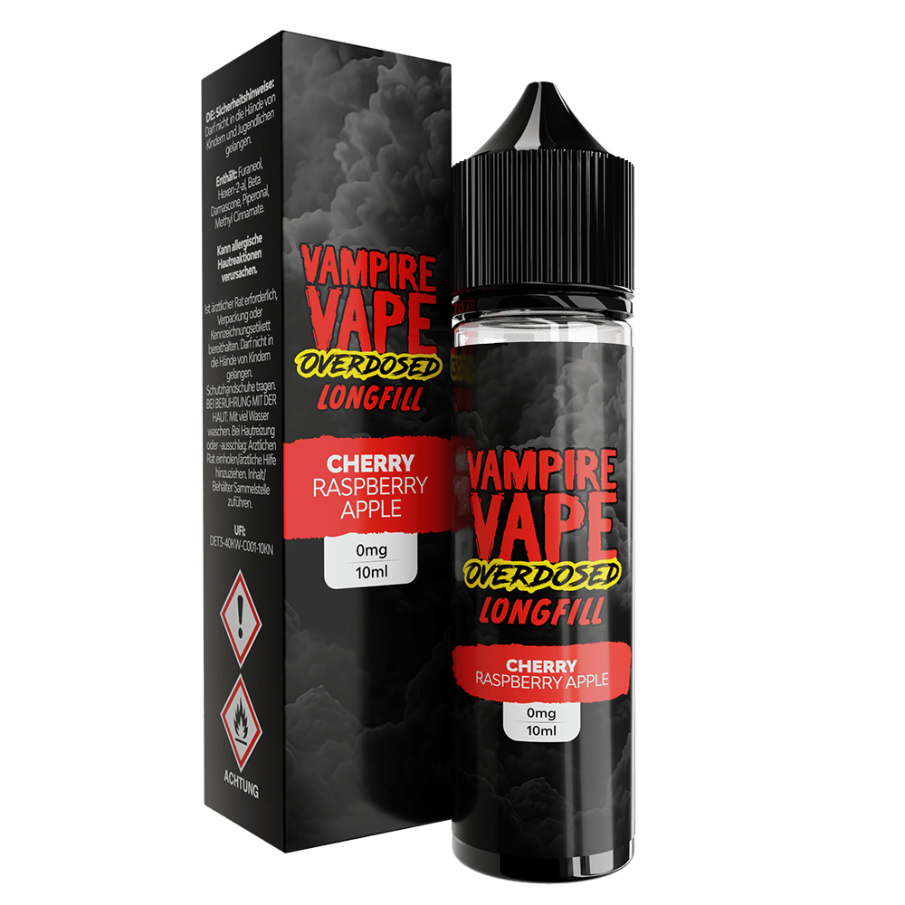 Vampire Vape Longfill - Cherry Raspberry Apple - 10ml Aroma in 60ml Flasche  C