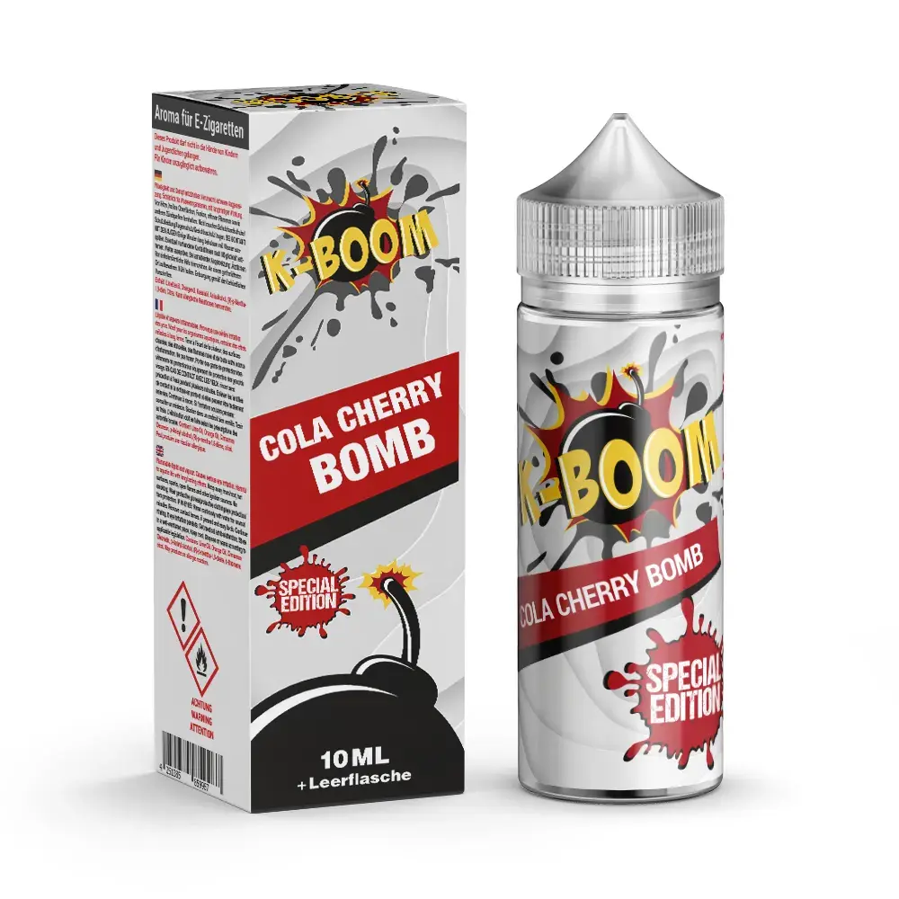 K-Boom Cola Cherry Bomb Original Rezept 10ml Aroma 