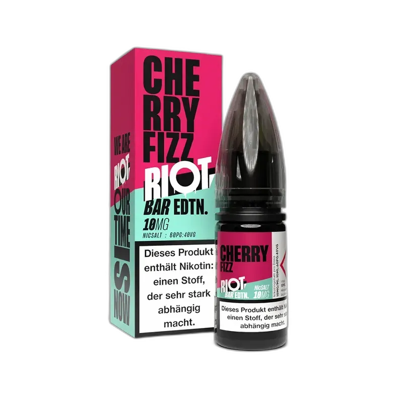 Riot Squad Nikotinsalz - Cherry Fizzle - Liquid 10mg 10ml Riot Squad Nikotinsalz - Cherry Fizzle - Liquid 10mg 10ml