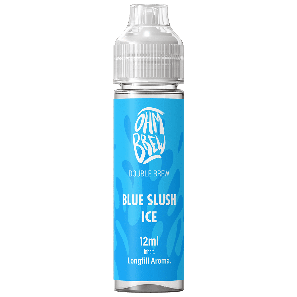 Ohm Brew Aroma Longfill - Blue Slush Ice - 12ml in 60ml Flasche 