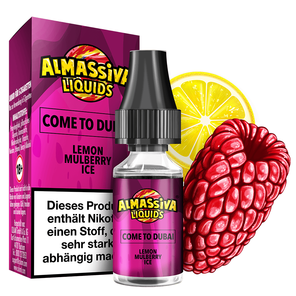 Almassiva Nikotinsalz - Come to Dubai - 10ml Liquid 17mg  C Almassiva Nikotinsalz - Come to Dubai - 10ml Liquid 17mg  C