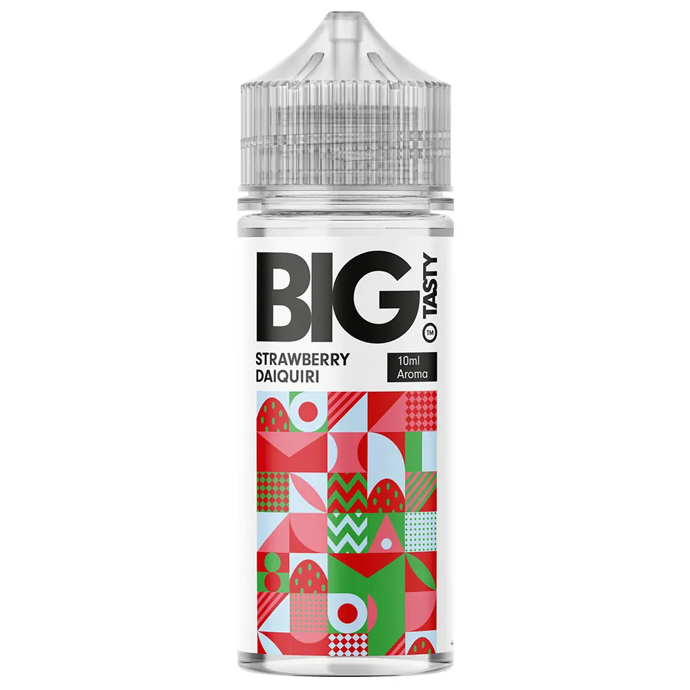 Big Tasty Aroma Longfill - Strawberry Daiquiri - 10ml in 120ml Flasche 