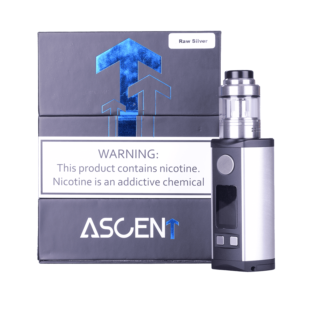 Vaperz Cloud Ascent Kit Raw Silver