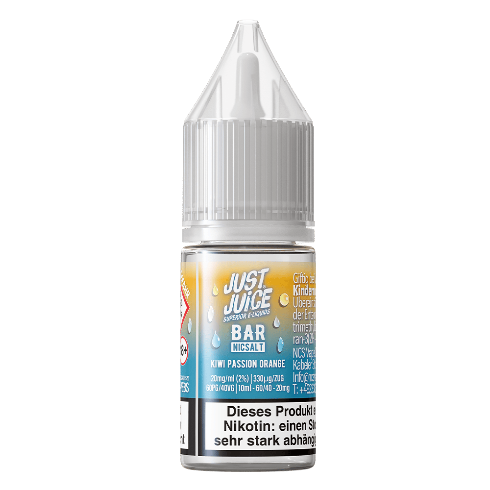 Just Juice Nikotinsalz - Kiwi Passion Orange - 10ml Liquid 20mg  C