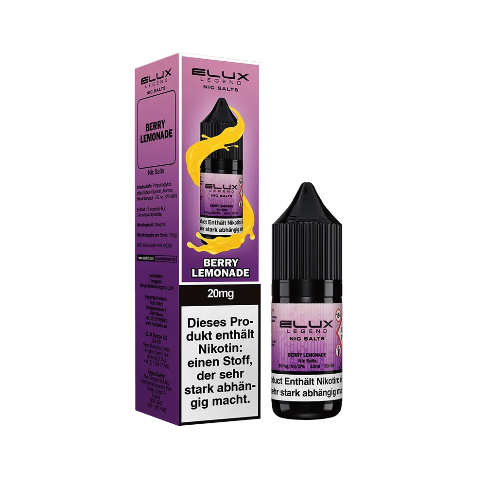 Elux - Berry Lemonade 10ml Nikotinsalz Liquid