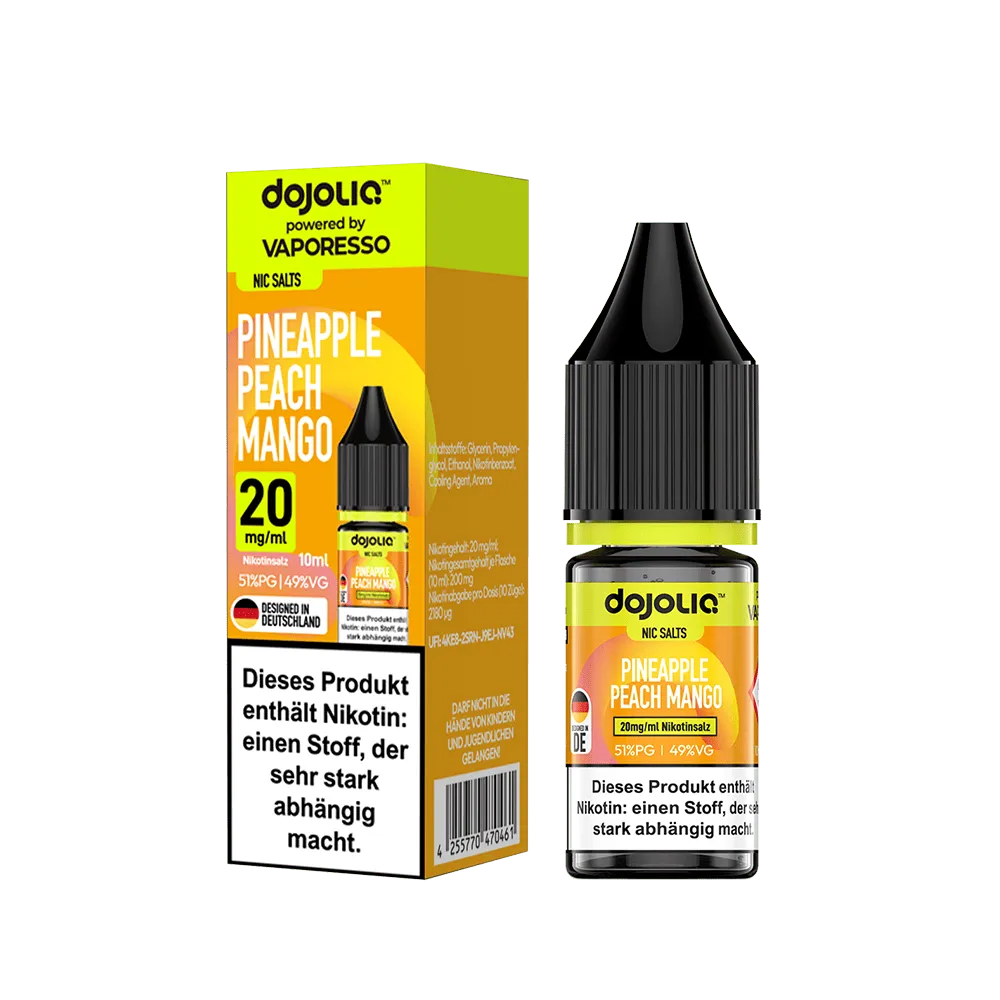 Dojoliq - Pineapple Peach Mango 10ml Nikotinsalz Liquid