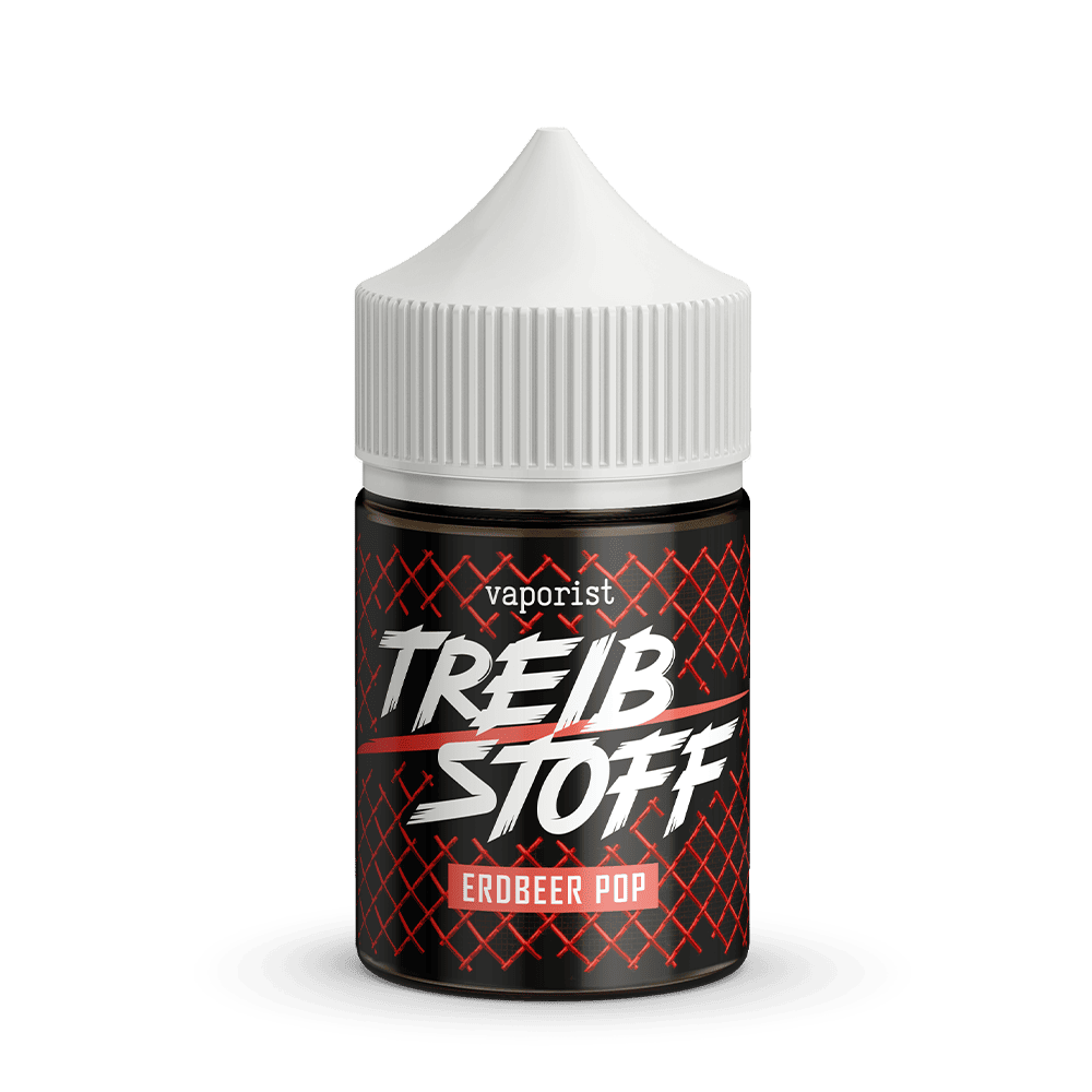 Vaporist Aroma Longfill - Treibstoff Erdbeer POP - 10ml in 60ml Flasche 