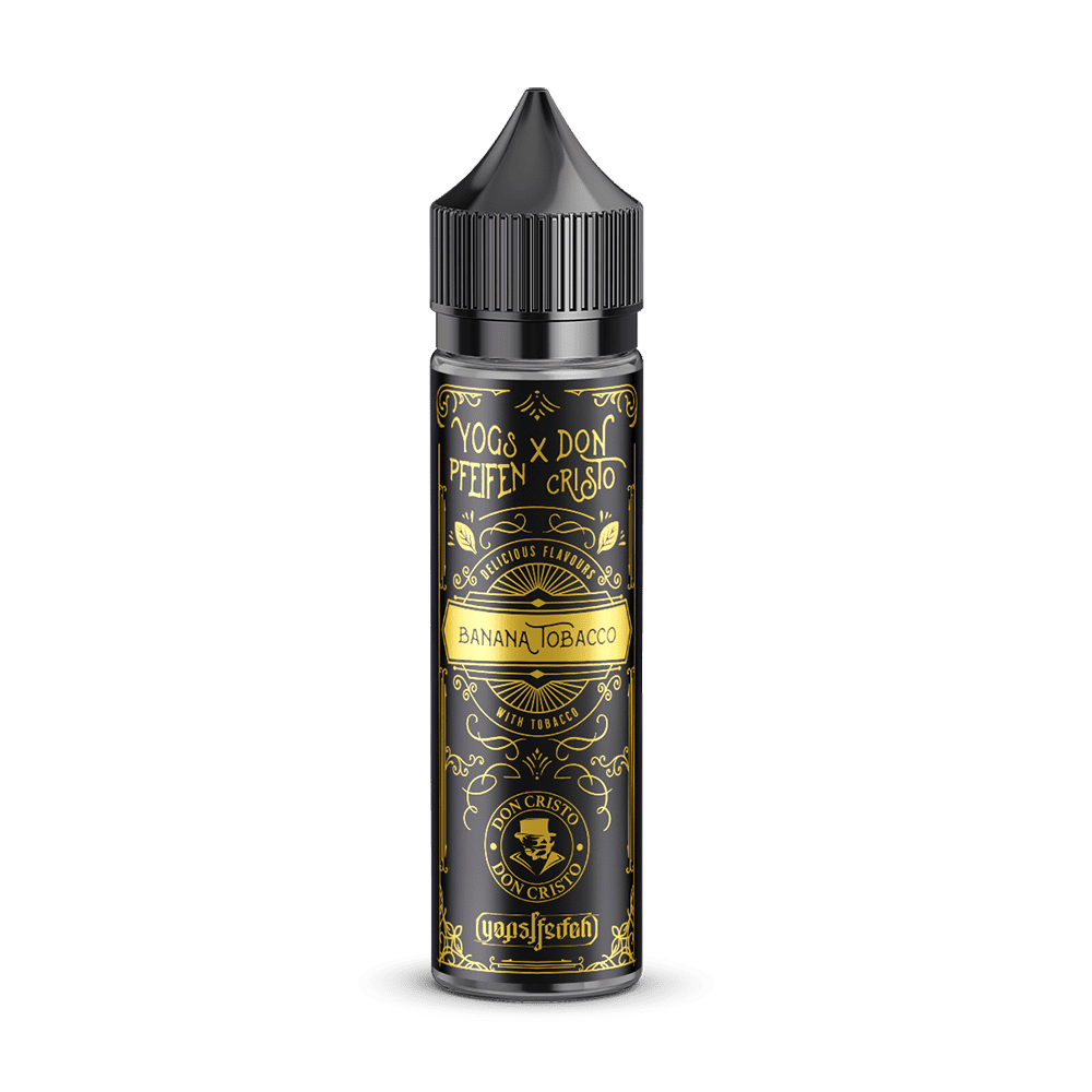 Yogs Pfeifen x Don Cristo Longfill - Banana Tobacco - 10ml in 60ml Flasche Yogs Pfeifen x Don Cristo Longfill - Banana Tobacco - 10ml in 60ml Flasche