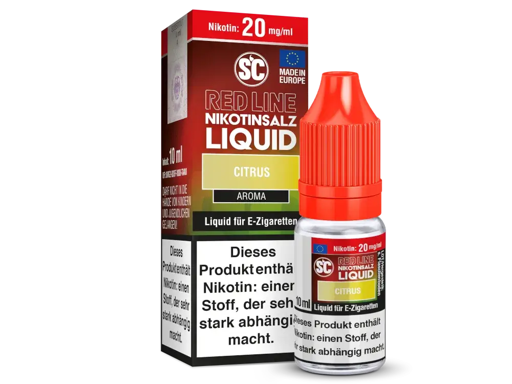 SC Red Line - Citrus 10ml Nikotinsalz Liquid