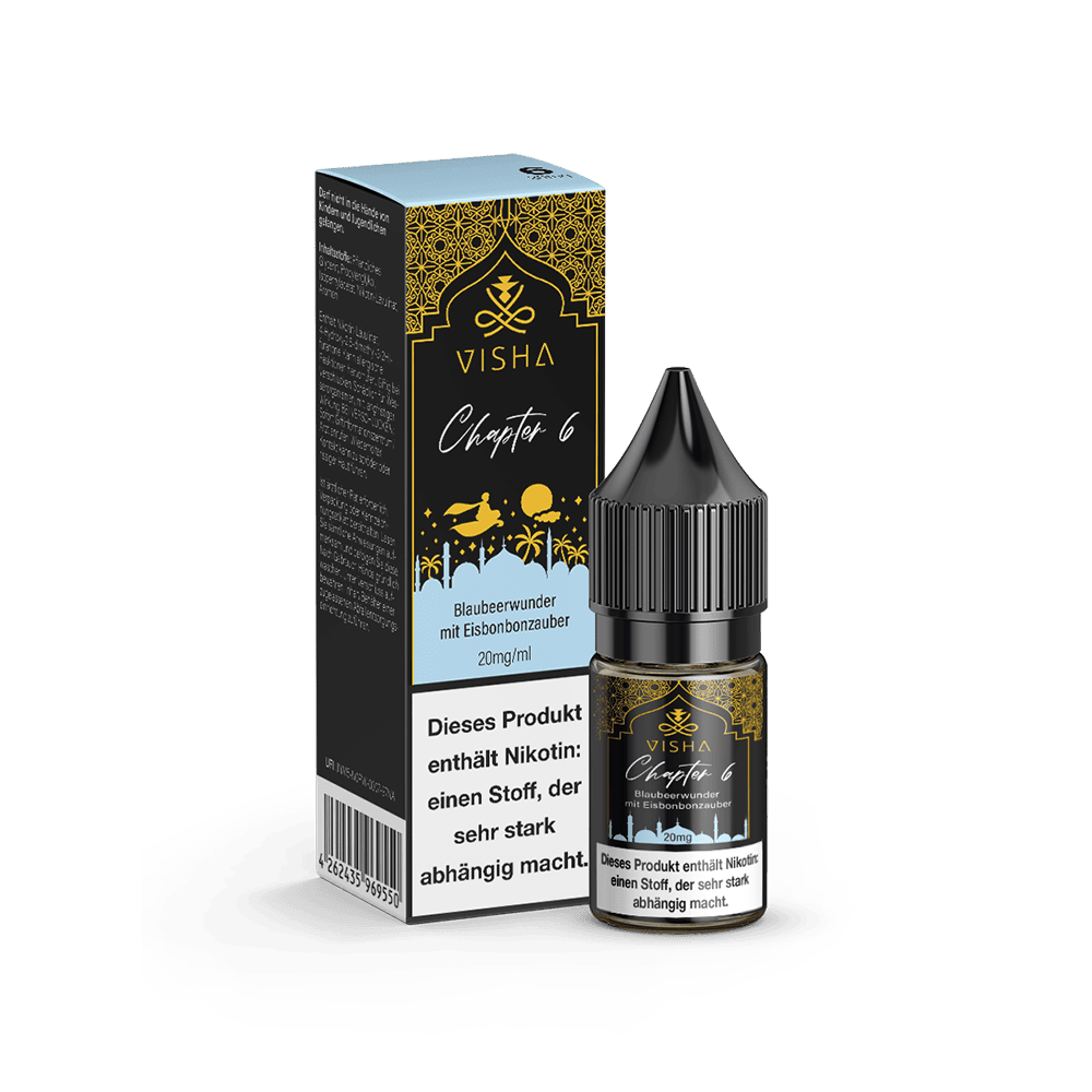 VISHA Nikotinsalz - Chapter 6 - 10ml Liquid 20mg VISHA Nikotinsalz - Chapter 6 - 10ml Liquid 20mg