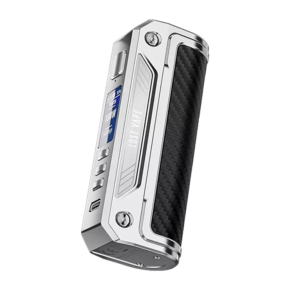 Lost Vape Thelema Solo DNA 100C Mod Silver Carbon Fiber