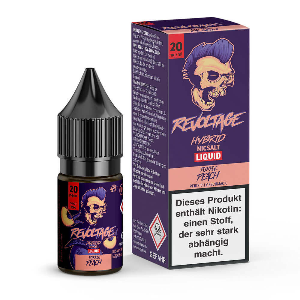 Revoltage - Punky Passion Fruit 10ml Nikotinsalz Liquid - 20mg