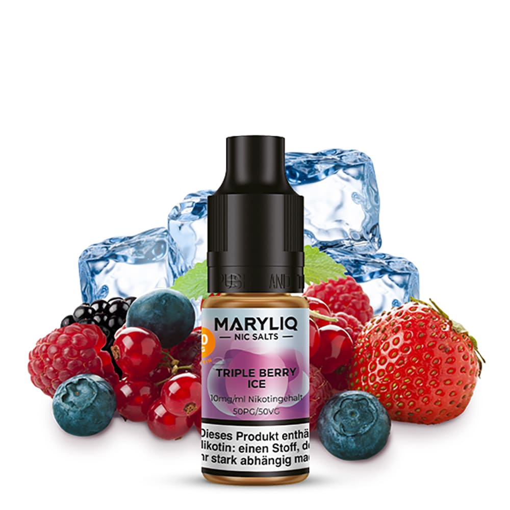 Maryliq Nikotinsalz - Triple Berry Ice - 10mg 10ml 