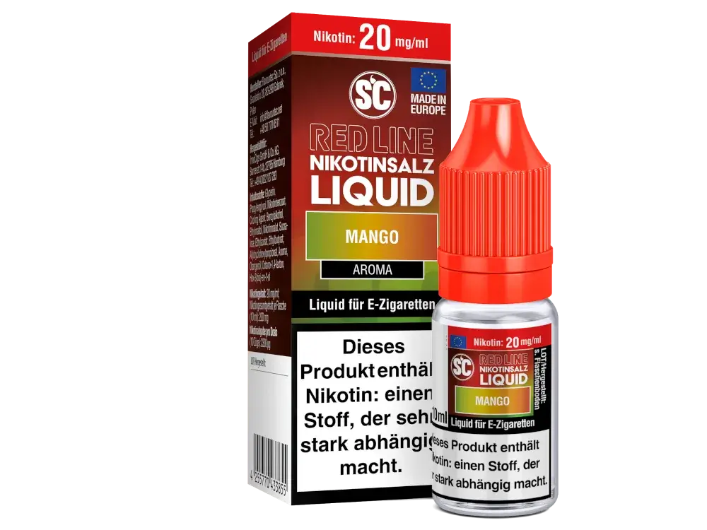 SC Red Line - Mango 10ml Nikotinsalz Liquid