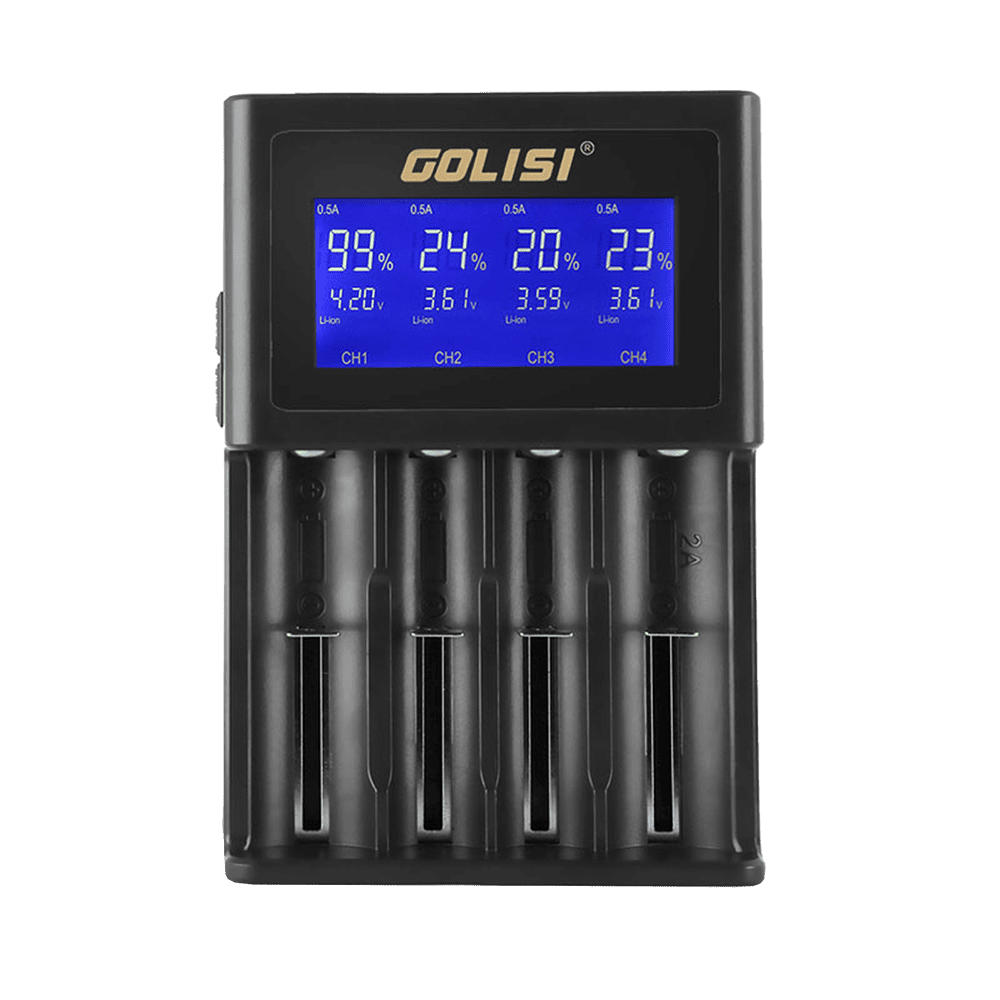 Golisi Smart S4 Ladegerät 4-Schacht /2A Golisi Smart S4 Ladegerät 4-Schacht /2A