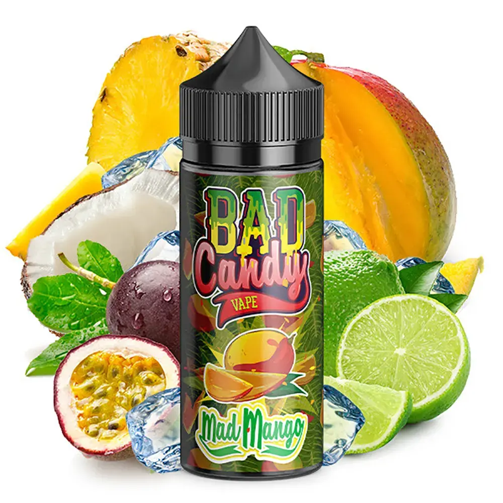 Bad Candy Mad Mango Aroma 10ml in 120ml Flasche 
