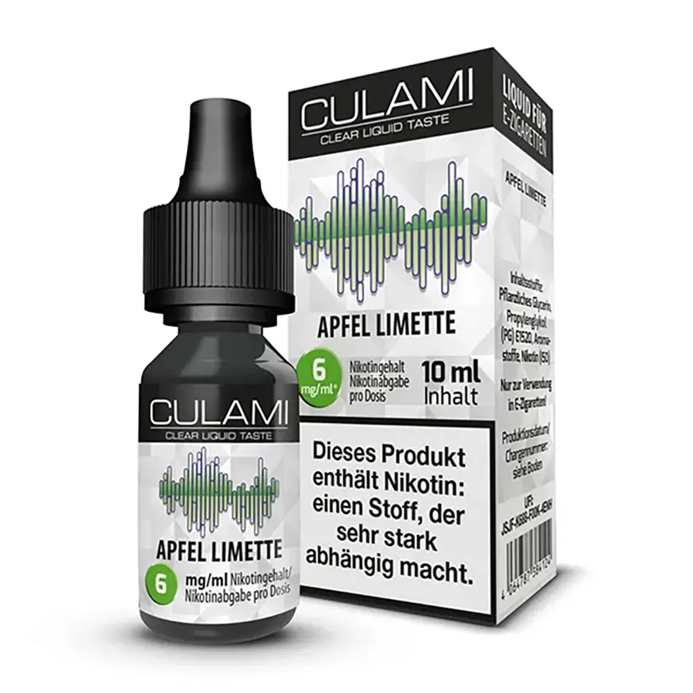 Culami Liquid - Apfel Limette - 6mg
