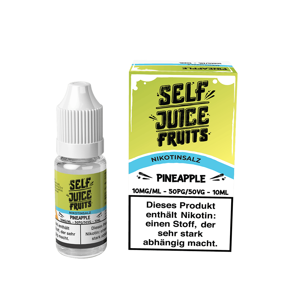 Self Juice Nikotinsalz - Pineapple - 10ml Liquid 10mg Self Juice Nikotinsalz - Pineapple - 10ml Liquid 10mg