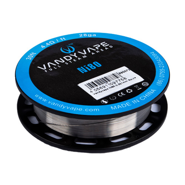 Vandyvape Ni80 0,321mm Spule 9,14 Meter Vandyvape Ni80 0,321mm Spule 9,14 Meter