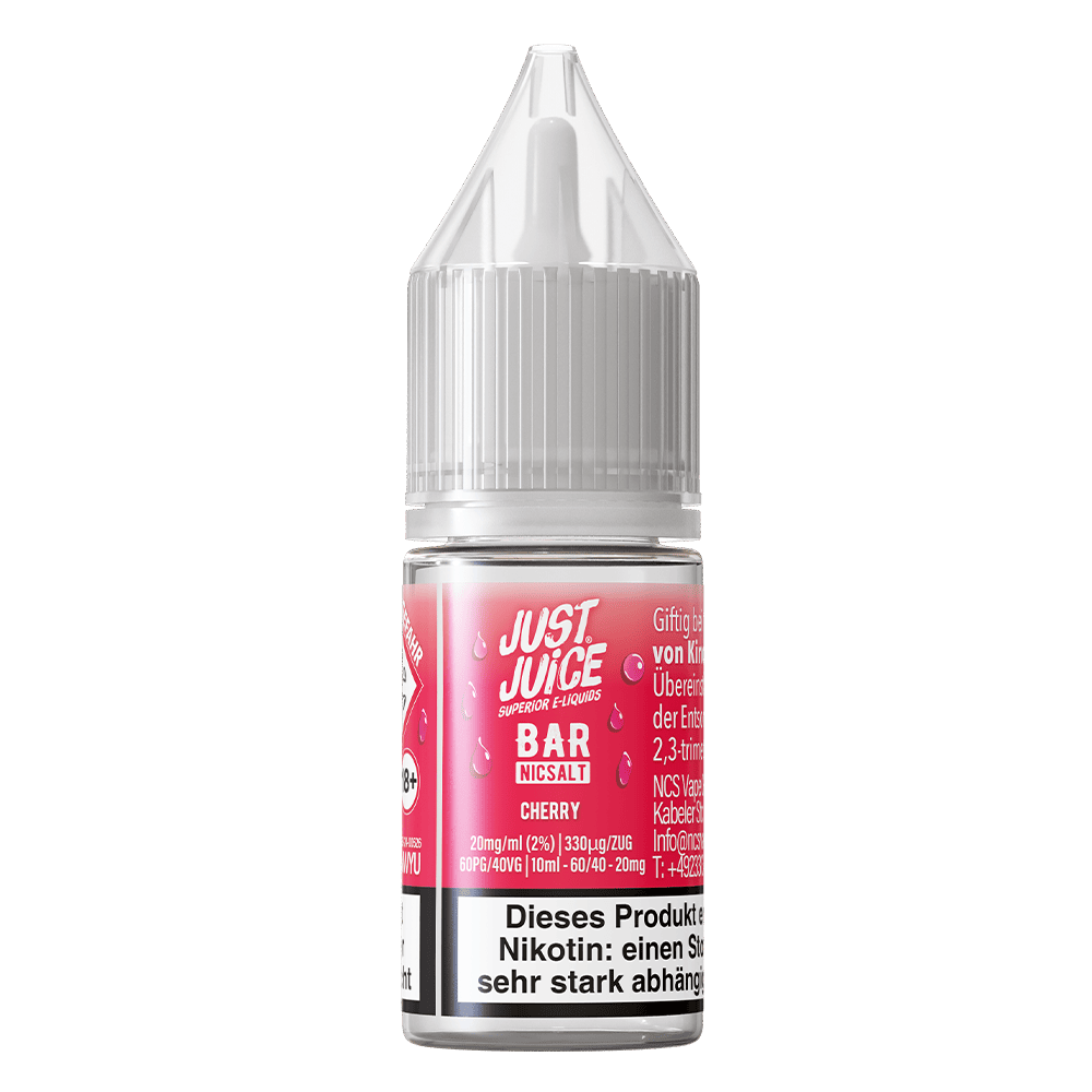Just Juice Nikotinsalz - Cherry - 10ml Liquid 20mg  C