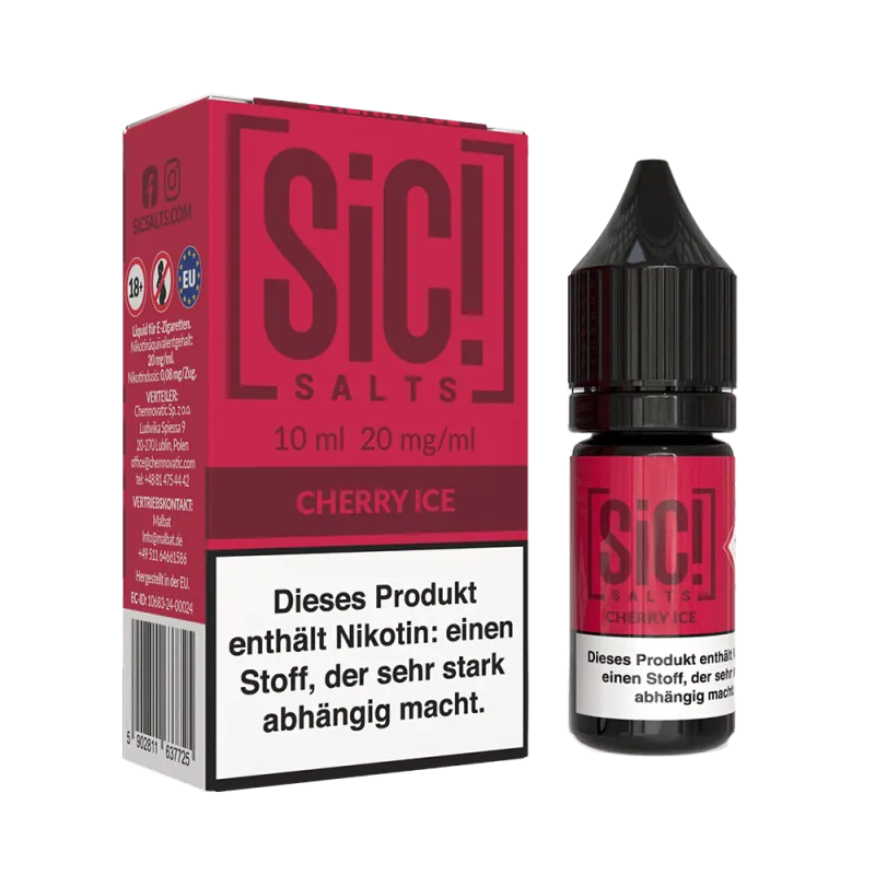 SIC - Cherry Ice 10ml Nikotinsalz Liquid