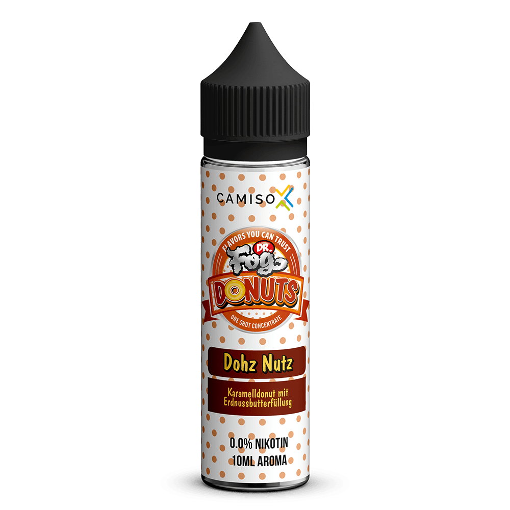 Dr. Fog Aroma Longfill - Dohz Nuts - 10ml in 60ml Flasche Dr. Fog Aroma Longfill - Dohz Nuts - 10ml in 60ml Flasche