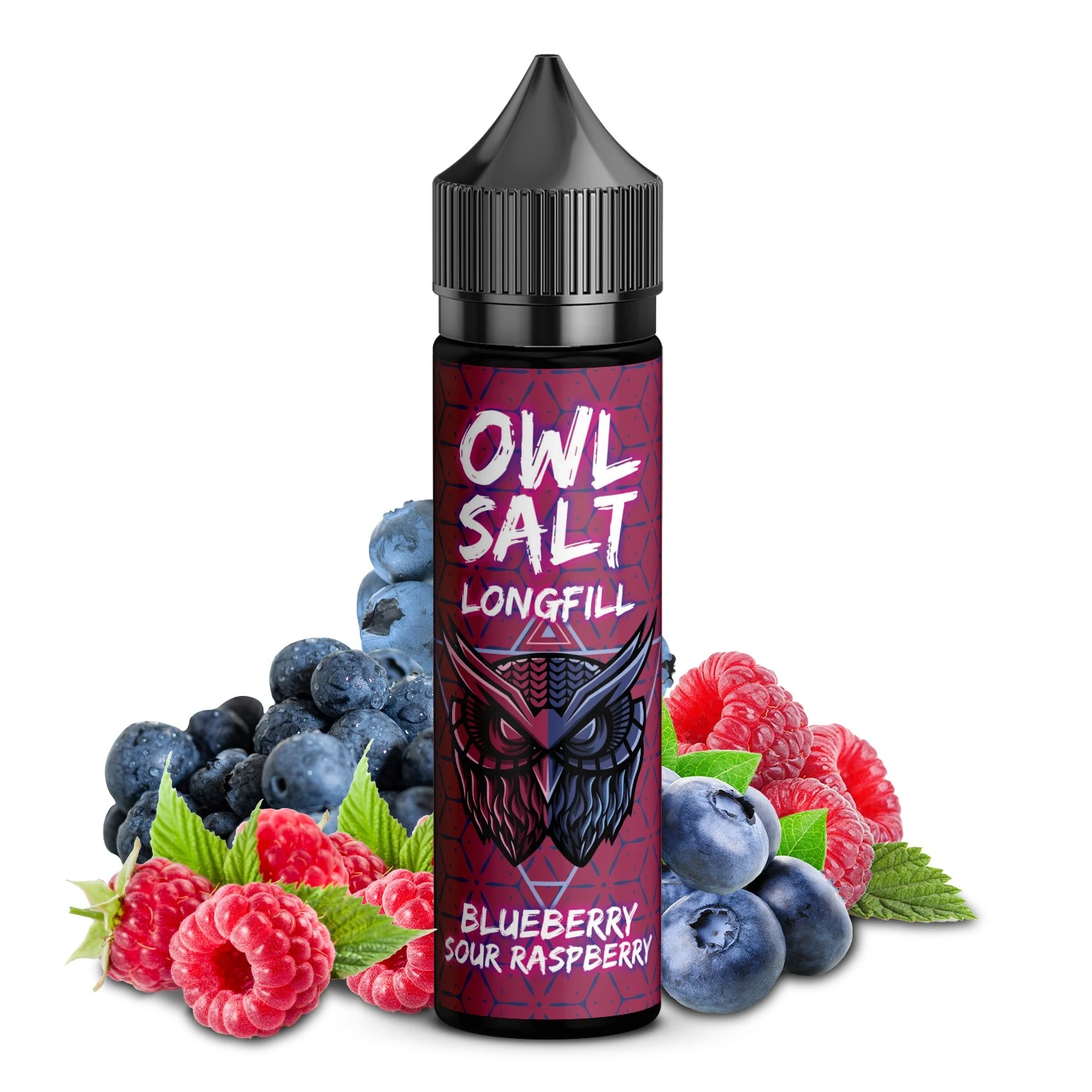 OWL Salt - Blueberry Sour Raspberry - 10ml Aroma Longfill OWL Salt - Blueberry Sour Raspberry - 10ml Aroma Longfill