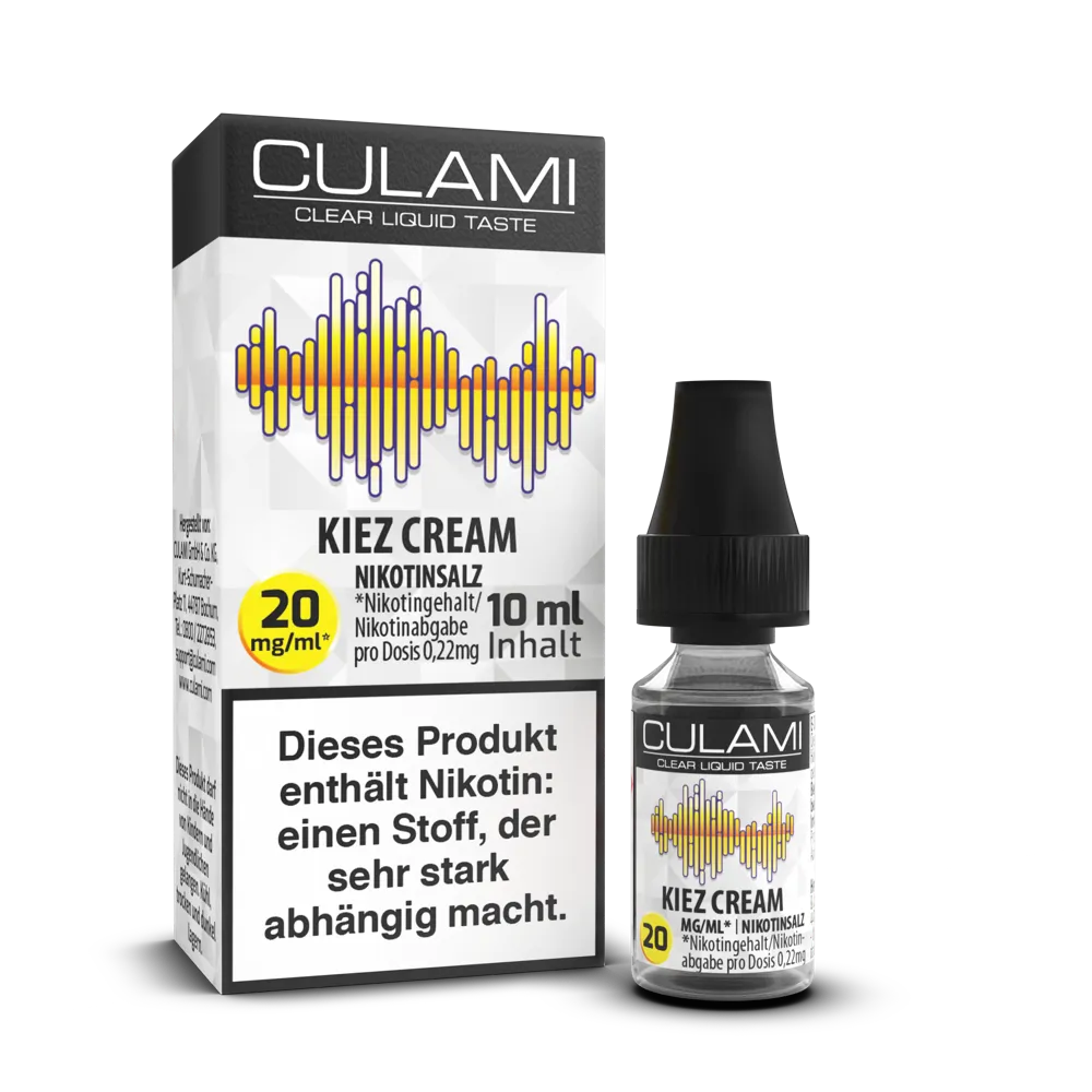 Culami - Kiez Cream 10ml Nikotinsalz Liquid Culami - Kiez Cream 10ml Nikotinsalz Liquid