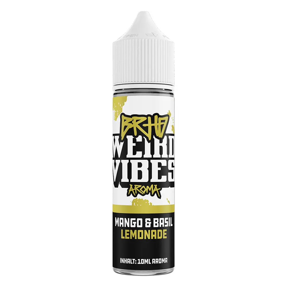 BRHD Barehead Aroma Longfill - Mango & Basil Lemonade - 10ml in 60ml Flasche BRHD Barehead Aroma Longfill - Mango & Basil Lemonade - 10ml in 60ml Flasche
