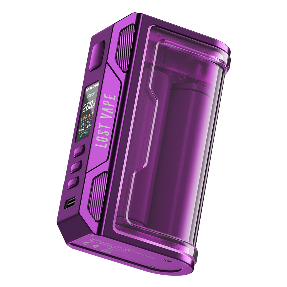 Lost Vape Thelema Quest Mod Mystic Purple Clear