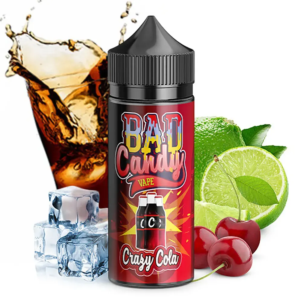 Bad Candy Crazy Cola Aroma 10ml in 120ml Flasche 