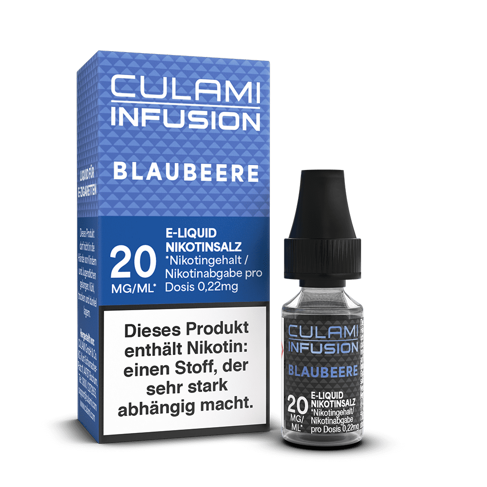 Culami Infusion Nikotinsalz - Blaubeere - Liquid 20mg 10ml 